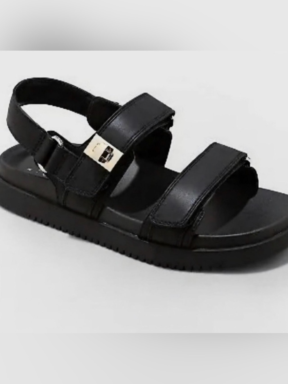 A New Day Women’s Jonie Ankle Strap Footbed Sandals, NWT, Size 6 1/2